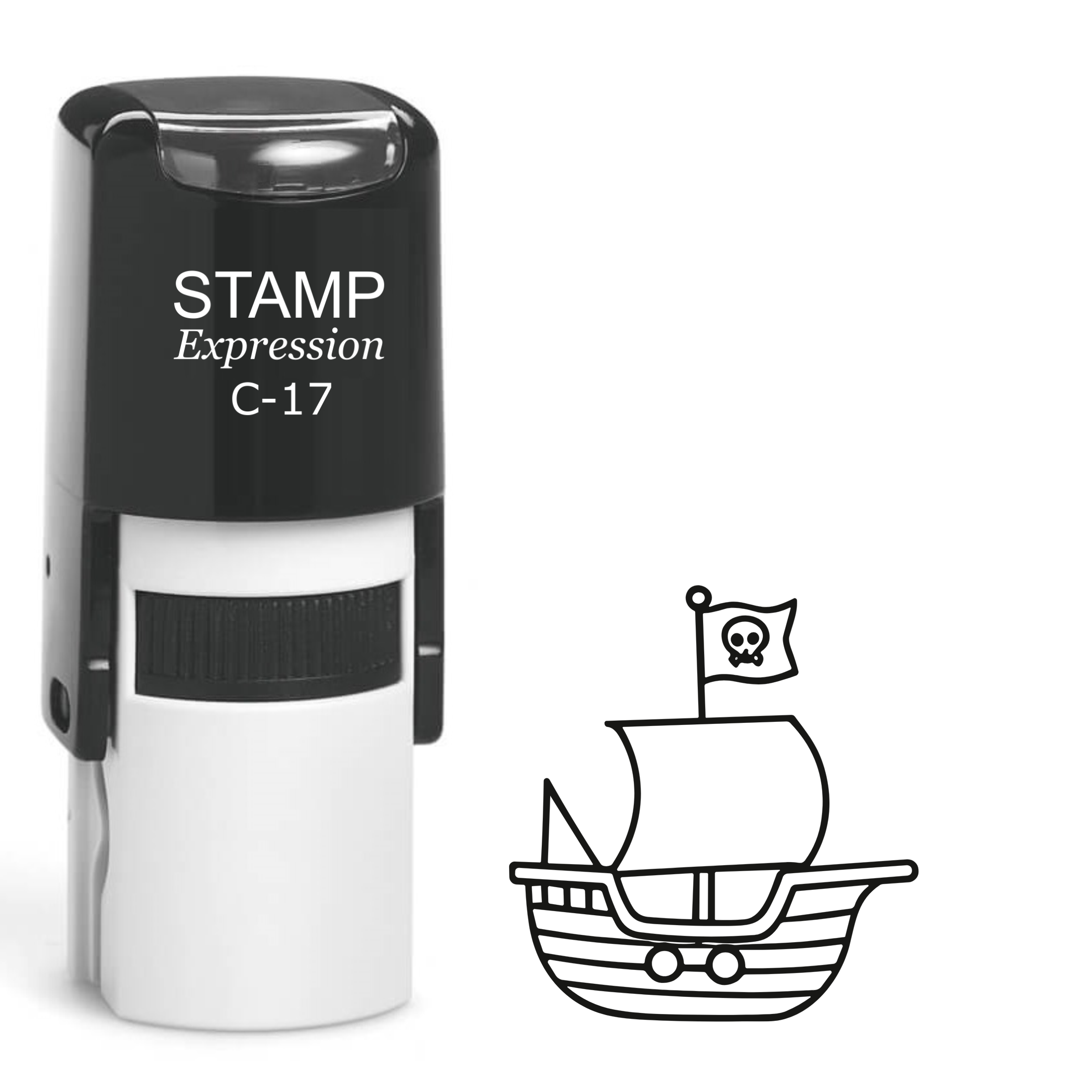 Rocking horse Self Inking Rubber Stamp (SH-64455)