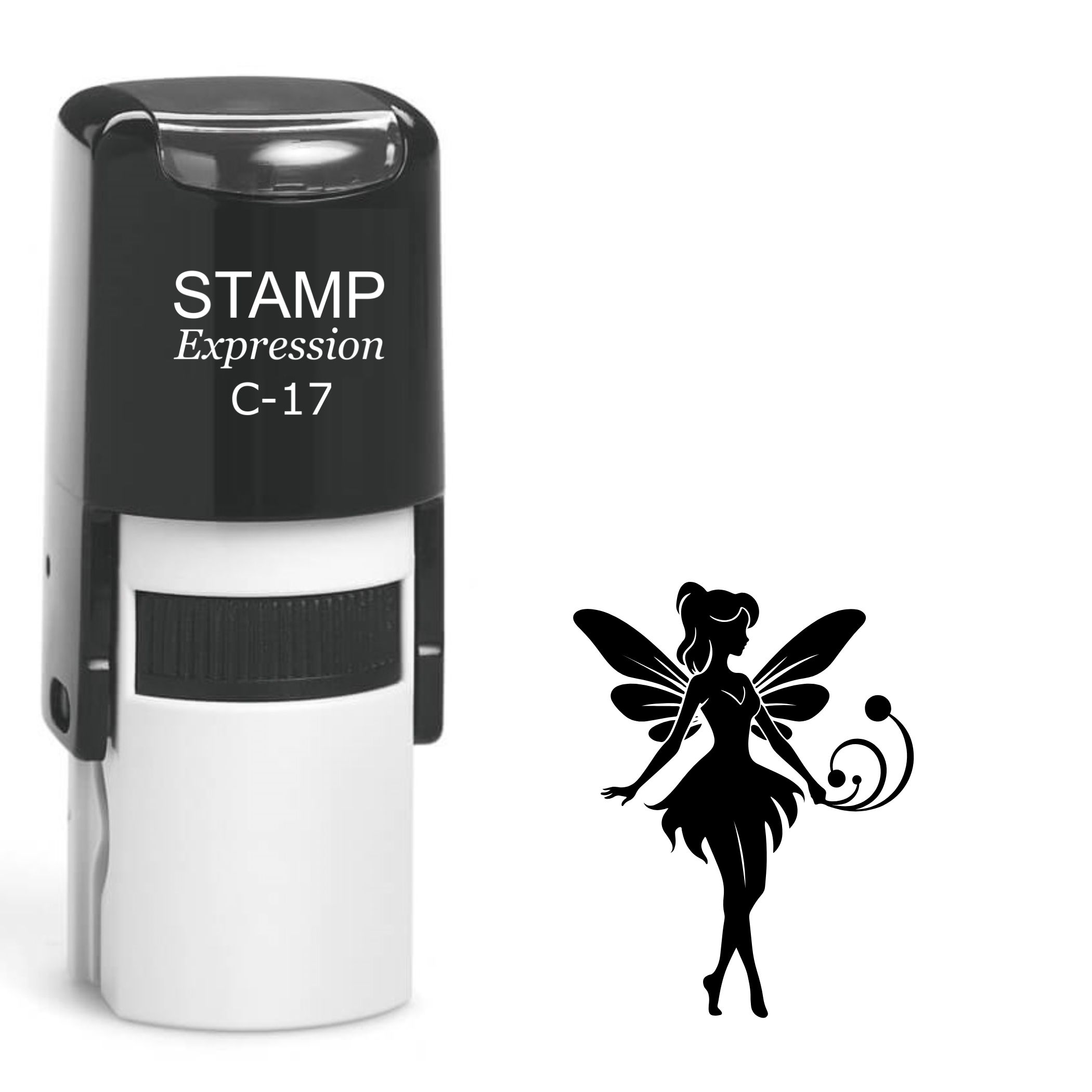 Elegant fairy Self Inking Rubber Stamp (SH-64540)