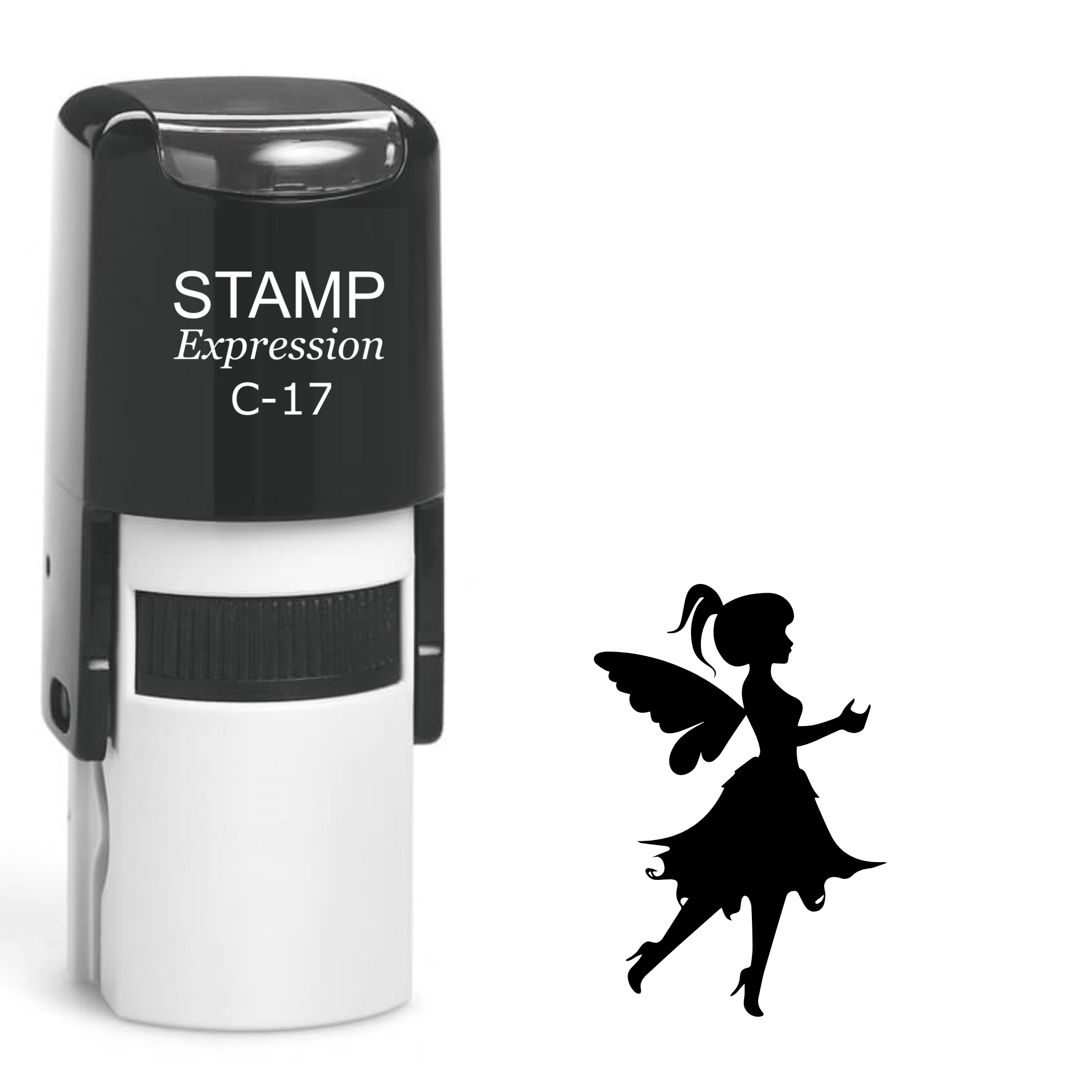 Beautiful dancing fairy Self Inking Rubber Stamp (SH-64541)