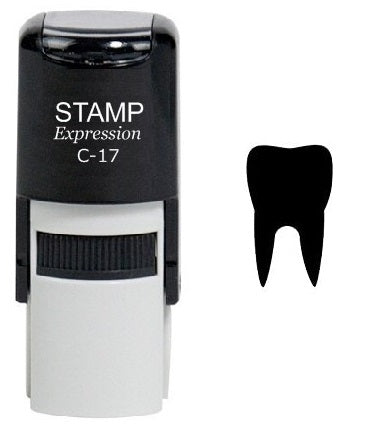 Tooth Self Inking Rubber Stamp (SH-6462)