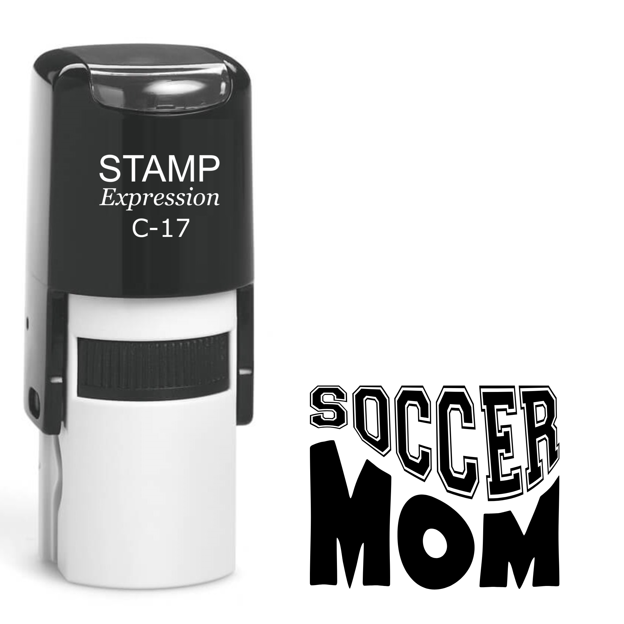 Soccer mom Self Inking Rubber Stamp (SH-64659)
