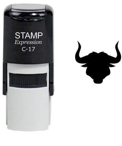 Bull's Head Self Inking Rubber Stamp (SH-6467)