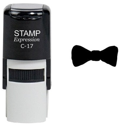 Bow Tie Self Inking Rubber Stamp (SH-6476)