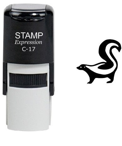 Black Heart Self Inking Rubber Stamp (SH-6489)