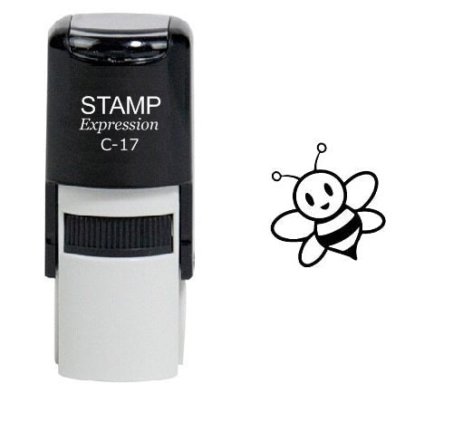 Cute Honey Bee Self Inking Rubber Stamp (SH-6528)