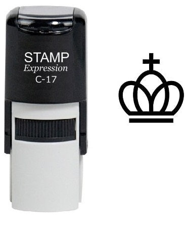 Royal King's Crown Self Inking Rubber Stamp (SH-6530)