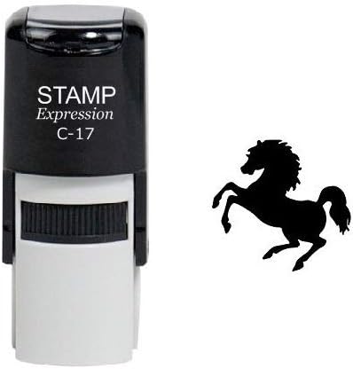 Galloping Horse Self Inking Rubber Stamp (SH-6791)