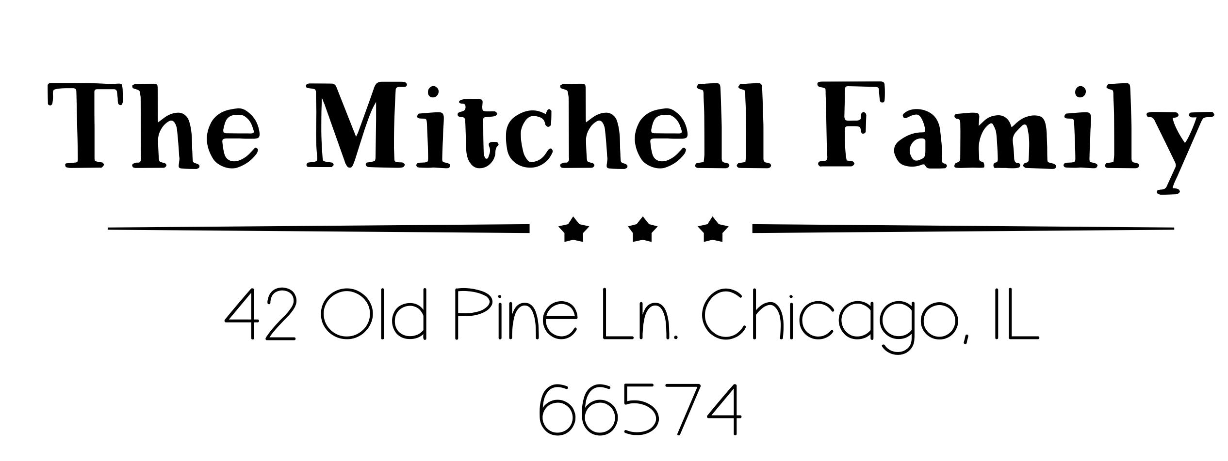 Custom Rectangular Self Inking Return Address Stamp Personalized With Lines Of Text (SE-70994)