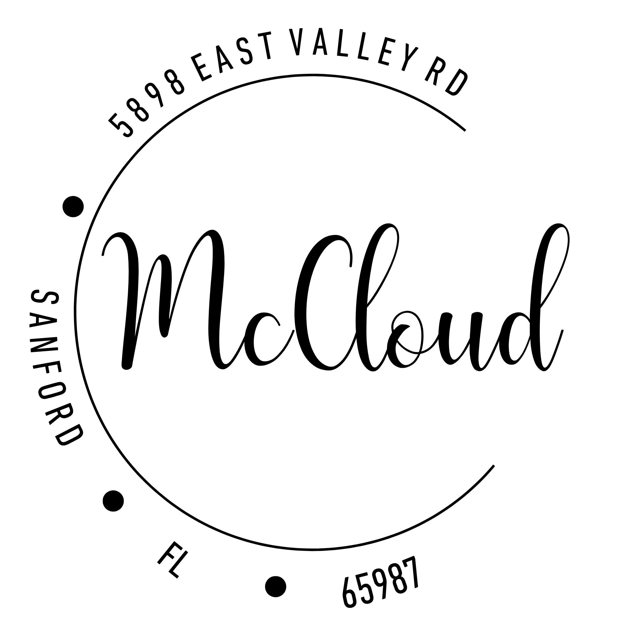 McCloud Address Stamp