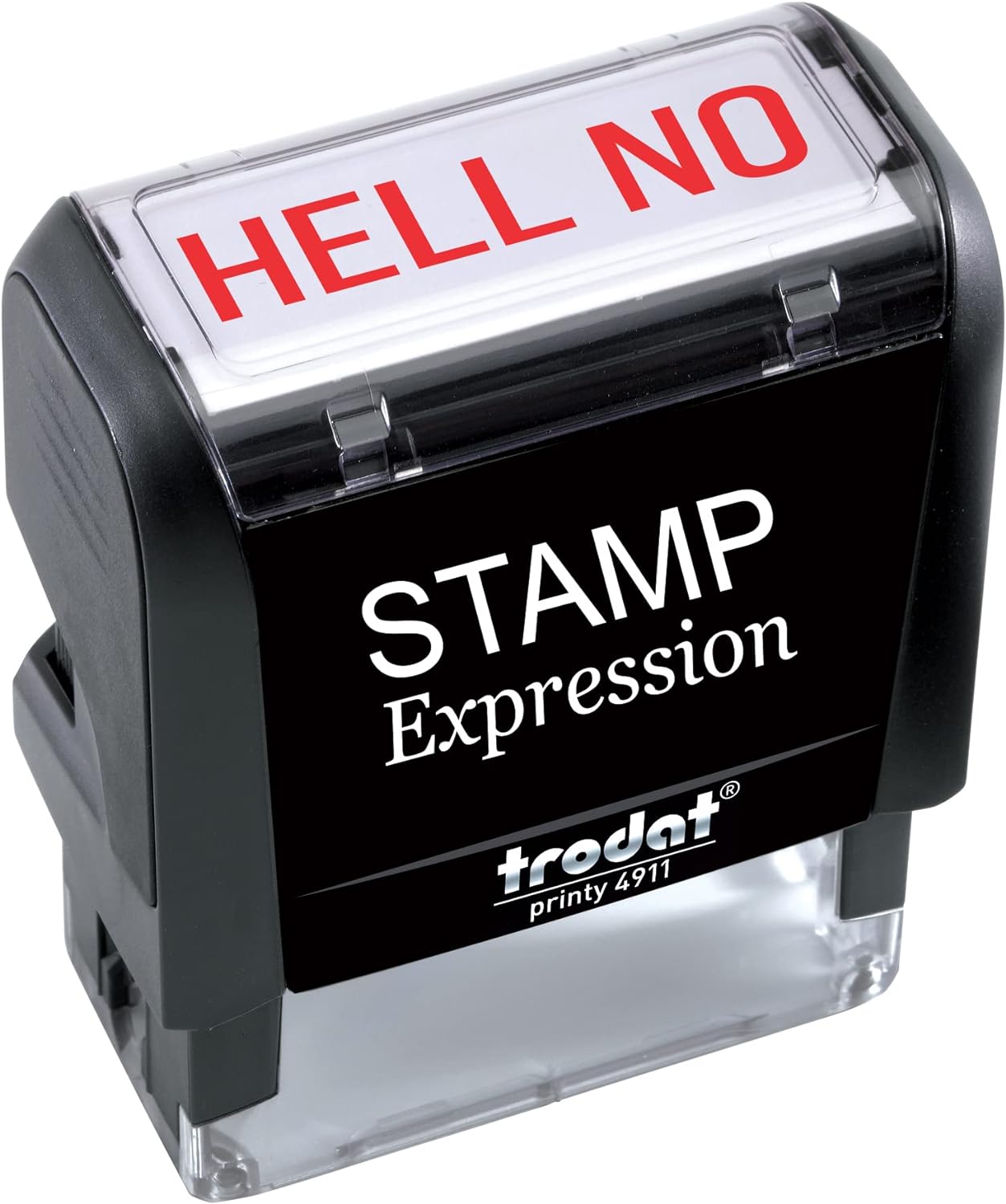 Hell NO Self Inking Rubber Stamp (SH-80033)